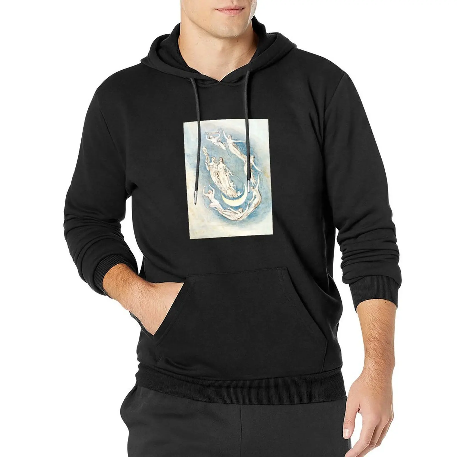 HD Our Time is Fix’d, by William Blake HIGH DEFINITION Pullover Hoodie men's clothing new hooded tee