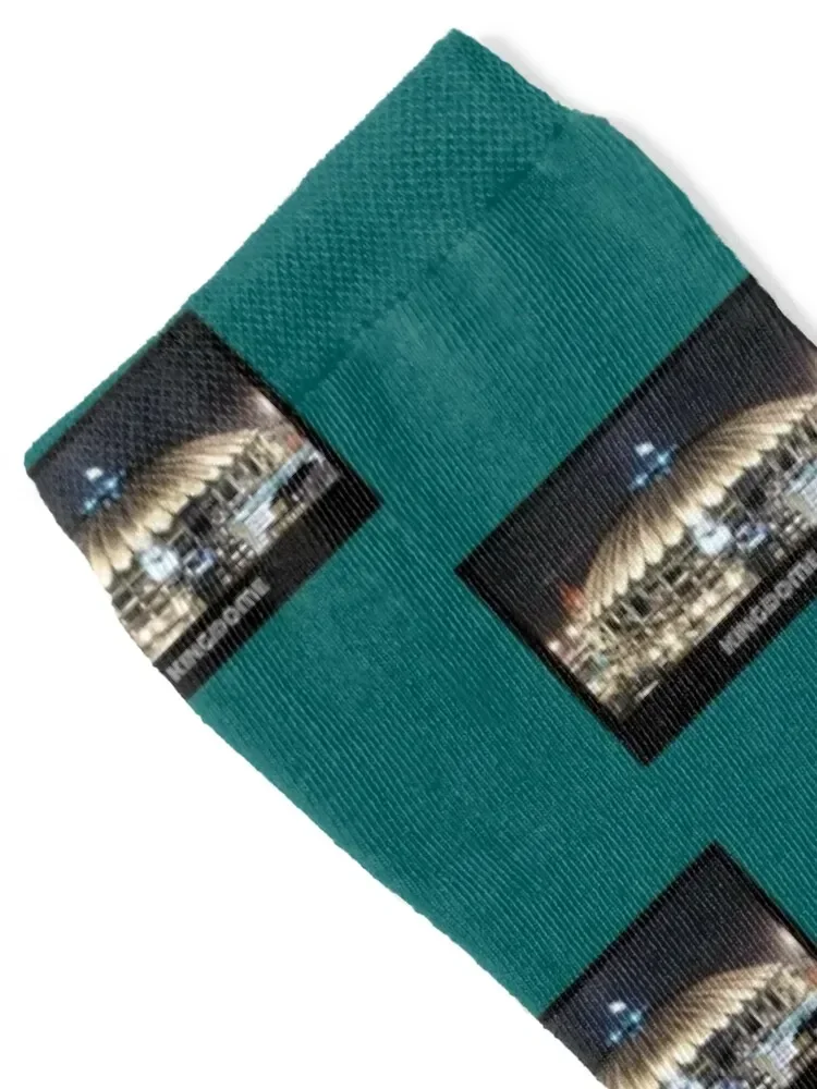 Kingdome- Mariners Green Socks sports and leisure anti slip football winter thermal Socks Male Women's