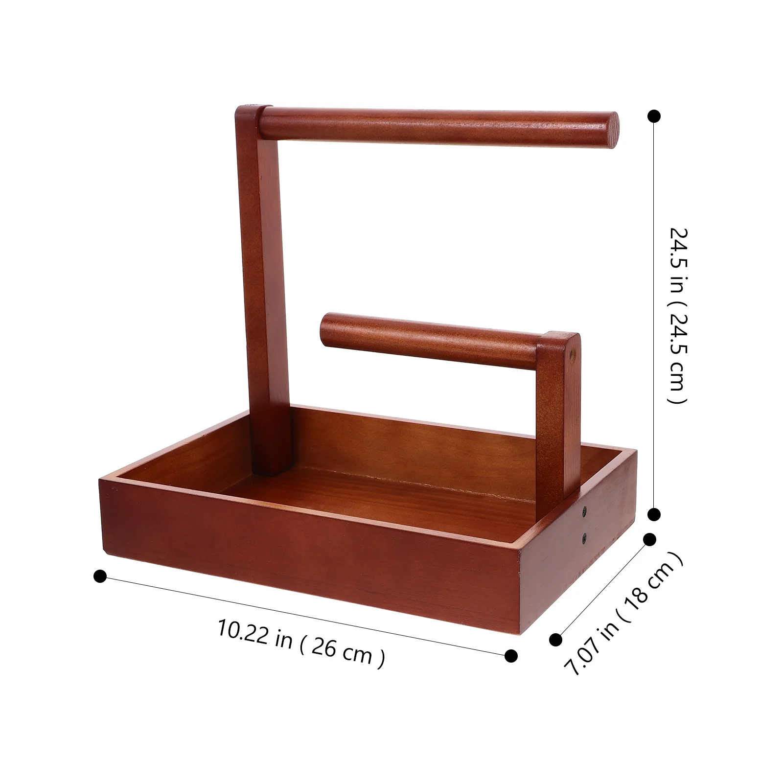 منظم المجوهرات الخشبية، حامل الإسورة، حامل عرض الأساور، رف تخزين الساعات، حامل سوار مزخرف على الطاولة #2