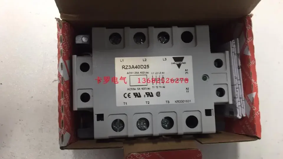 RZ3A40D25 Counterfeit Must Be Investigated Swiss Jiale Direct Copper Cladding Technology DC Three-phase Solid State Relay 25A