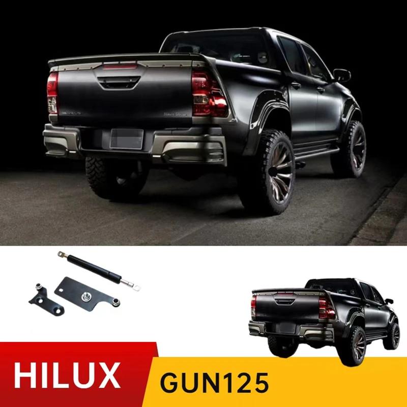 Per Toyota Hilux GUN125 Revo 2015 2016 2017 2018 2019 molla a gas dell\'ammortizzatore della leva dell\'ammortizzatore del portellone posteriore