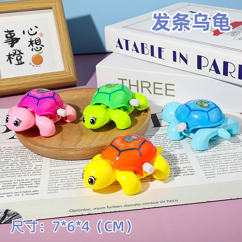 

Заводная маленькая черепаха, игрушки для обучения ползанию, милая заводная маленькая черепаха, забавная встряхивающая голова и хвост, детская интерактивная игрушка
