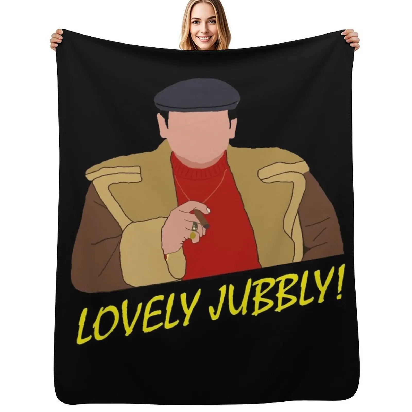

Lovely Jubbly! (Yellow) Throw Blanket No Pilling Soft Warm Blanket for Bed