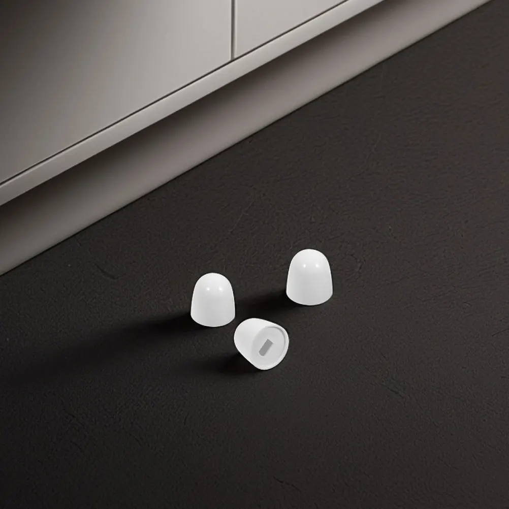 

8pcs Toilet Bolt Covers Set Decorative Caps Durable Easy Installation For Bathroom Floor Bolt Hardware Accessory Pipe Fitting