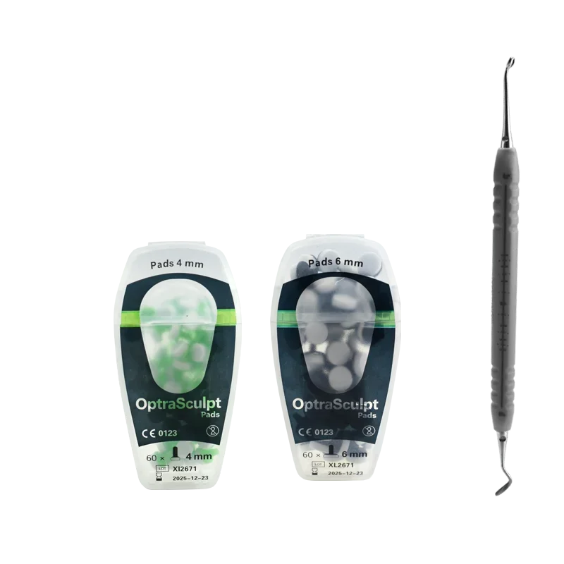 New Dentals Optrasculpts Moldings Fillings Tools with Composites Pad Kit Dentals Fillings Spatulas Foams Pad