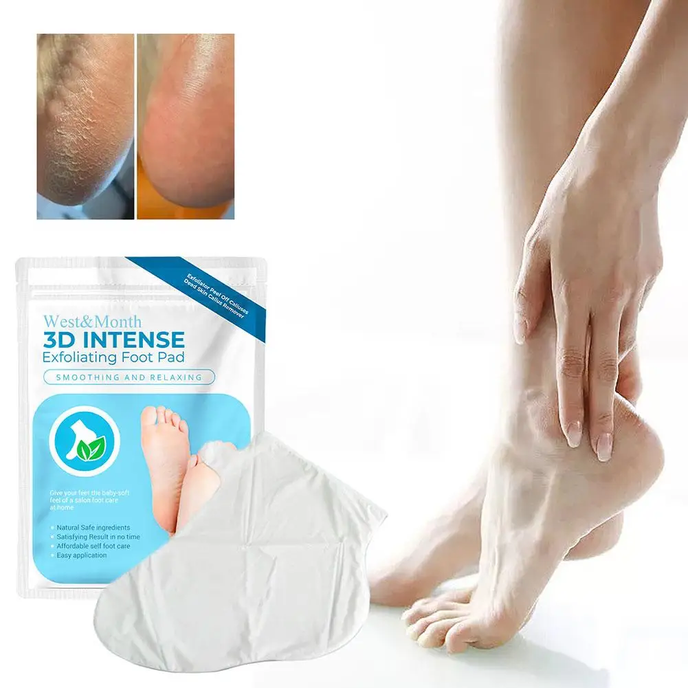 1 Pair Exfoliating Callus Booties Feet Care Foot Mask Sheet Pack Nourish Smooth Moisturizing Foot Spa Skin Care