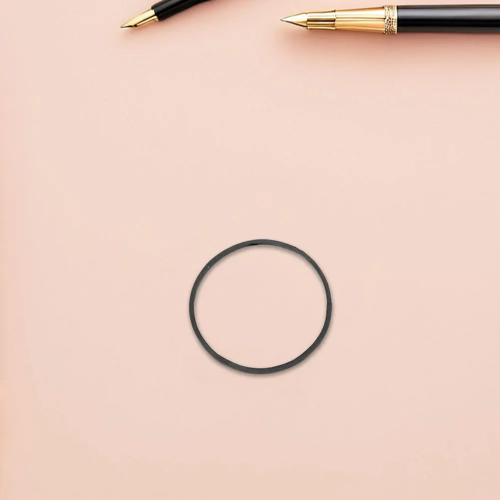 200 قطعة من أربطة ماكينة الوشم المرنة السوداء قطع غيار مطاطية عالية المرونة لملحقات الوشم وإكسسوارات الوشم