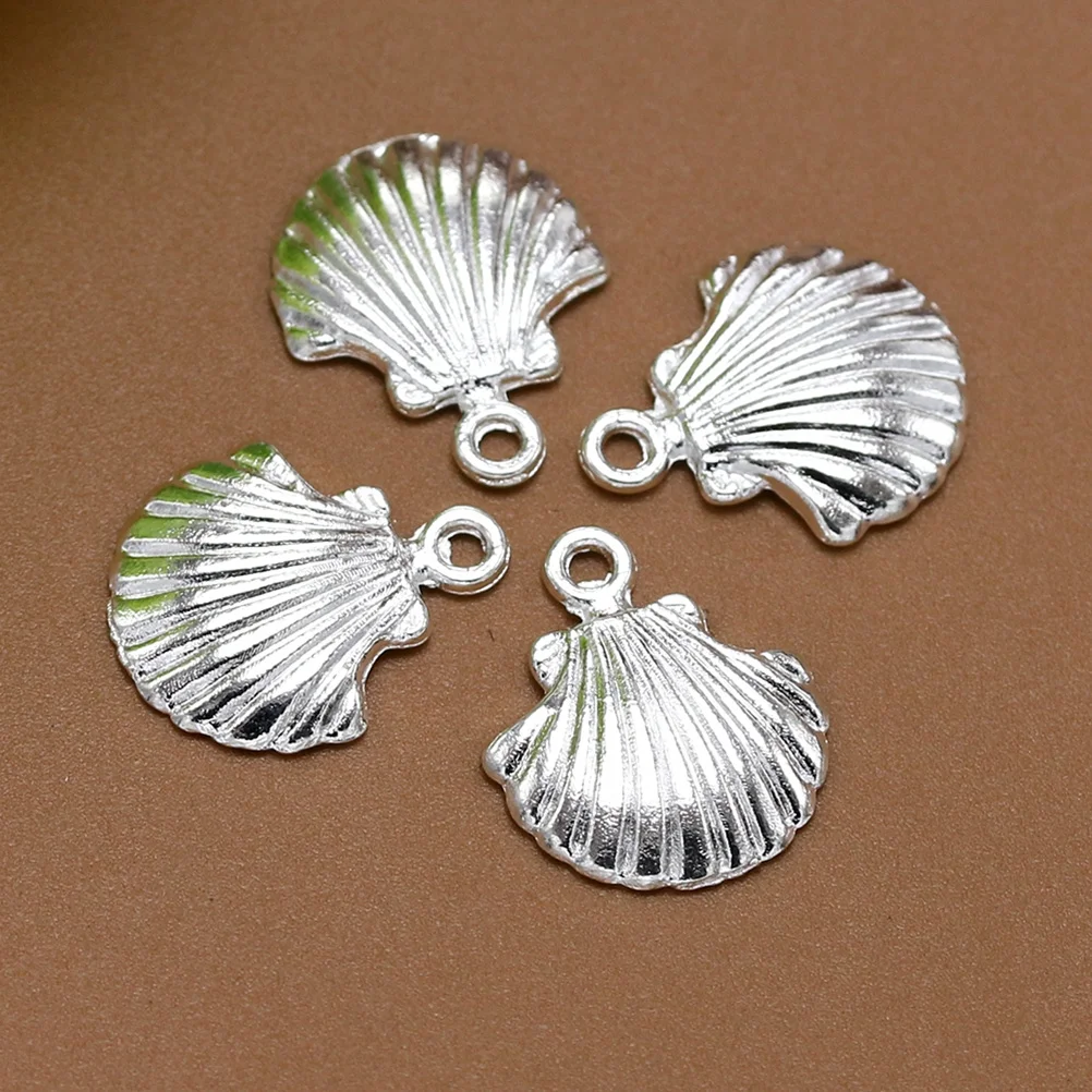 

20 шт., подвески в виде ракушки из сплава, принадлежности для изготовления ювелирных изделий «сделай сам», для ожерелья, браслета, брелок, браслет, подвеска из сплава, подвеска