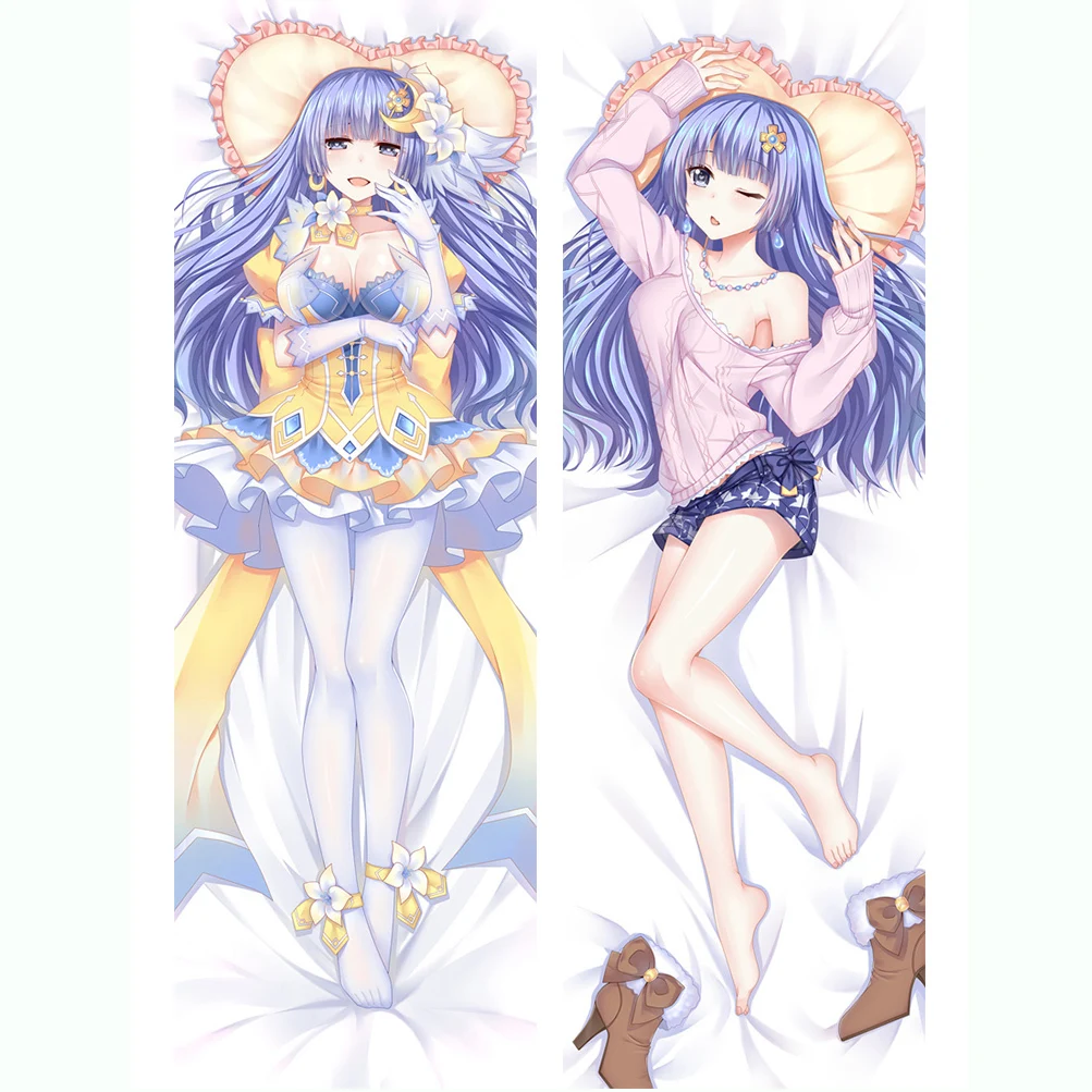 

DATE A LIVE Yui Miku Dakimakura Cover Japan Anime Pillowcase Bedding Full Body Pillow Case