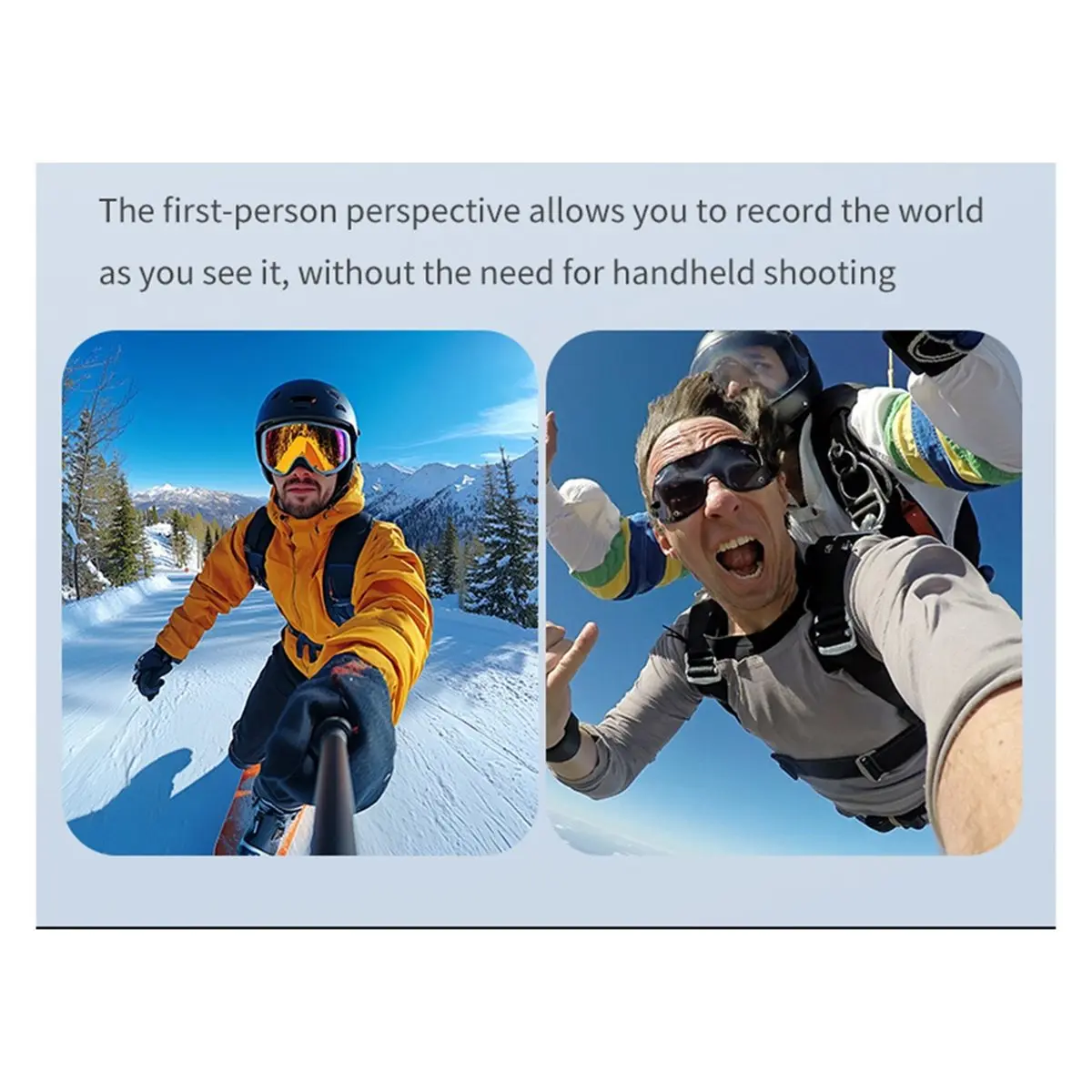 goodidea Mini Sports Camera 4K Ultra Clear Recording Vlog Recorder with Flip Screen, Anti‑Shake, 143° Wide‑Angle Portable Black