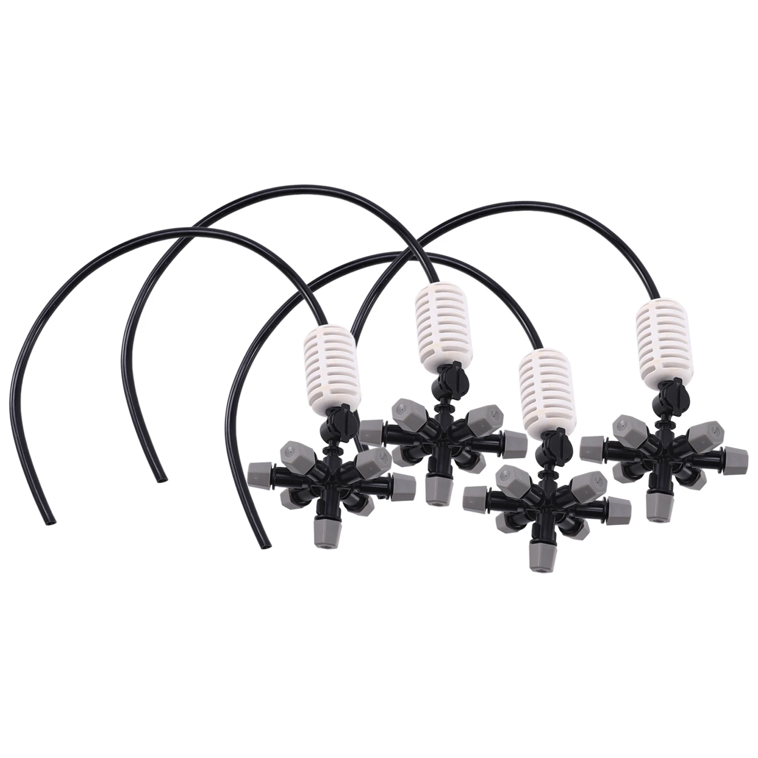 【PARTY  DAY】Hanging Anti Drip Misting Nozzle Cross 7-Hole Atomizing Nozzle Water Spary For Greenhouse Drip Irrigation