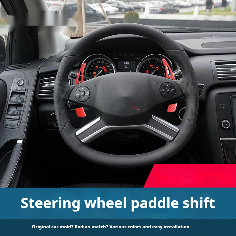 

Aluminum Alloy Steering Wheel Shift Paddle Blade Extension For Mercedes Benz A B E GLK GL SLK R M Paddle Shifters Accessories