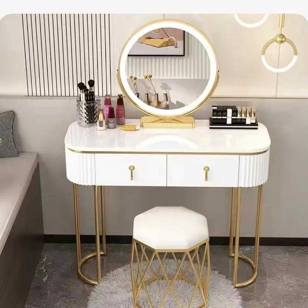 ⅹ-Good Quality Factory Price Dresser Set with Mirror and Drawers Bedroom Vanity Makeup Dressing Table for Sale&
