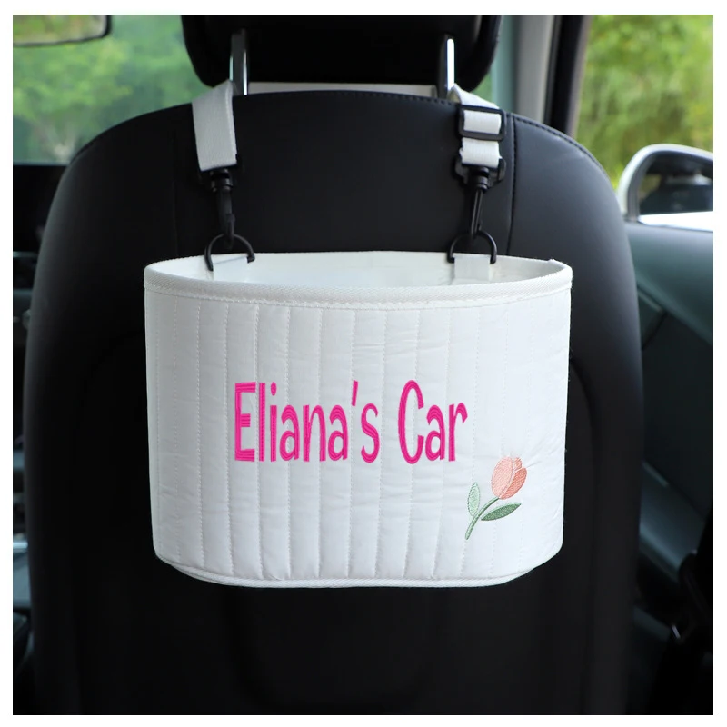 Customized Car Seat Back Bag, Car Storage Bag, Seat Net Pocket, Car Bucket Bags, Multifunctional Car Storage, New Car Interior