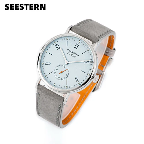SEESTERN 2024 nuevo reloj para hombre, relojes de pulsera automáticos de negocios ST1701, reloj ultrafino con movimiento, marca superior, moda informal de lujo