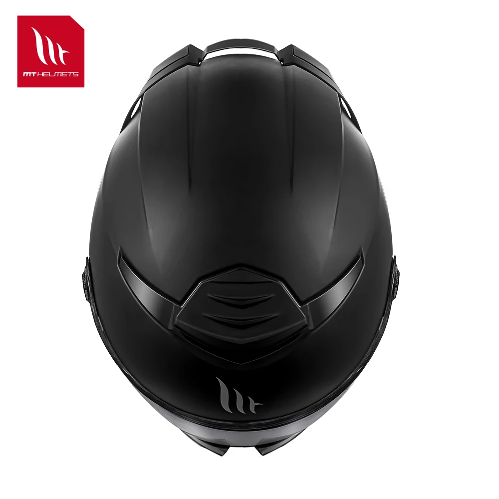 New Motorcycle Helmet Full Face Solid Mt Thunder 4 Sv Black Matte / Gloss Double D-Ring Buckle Dual Visors S-Xxxxl White Helmets