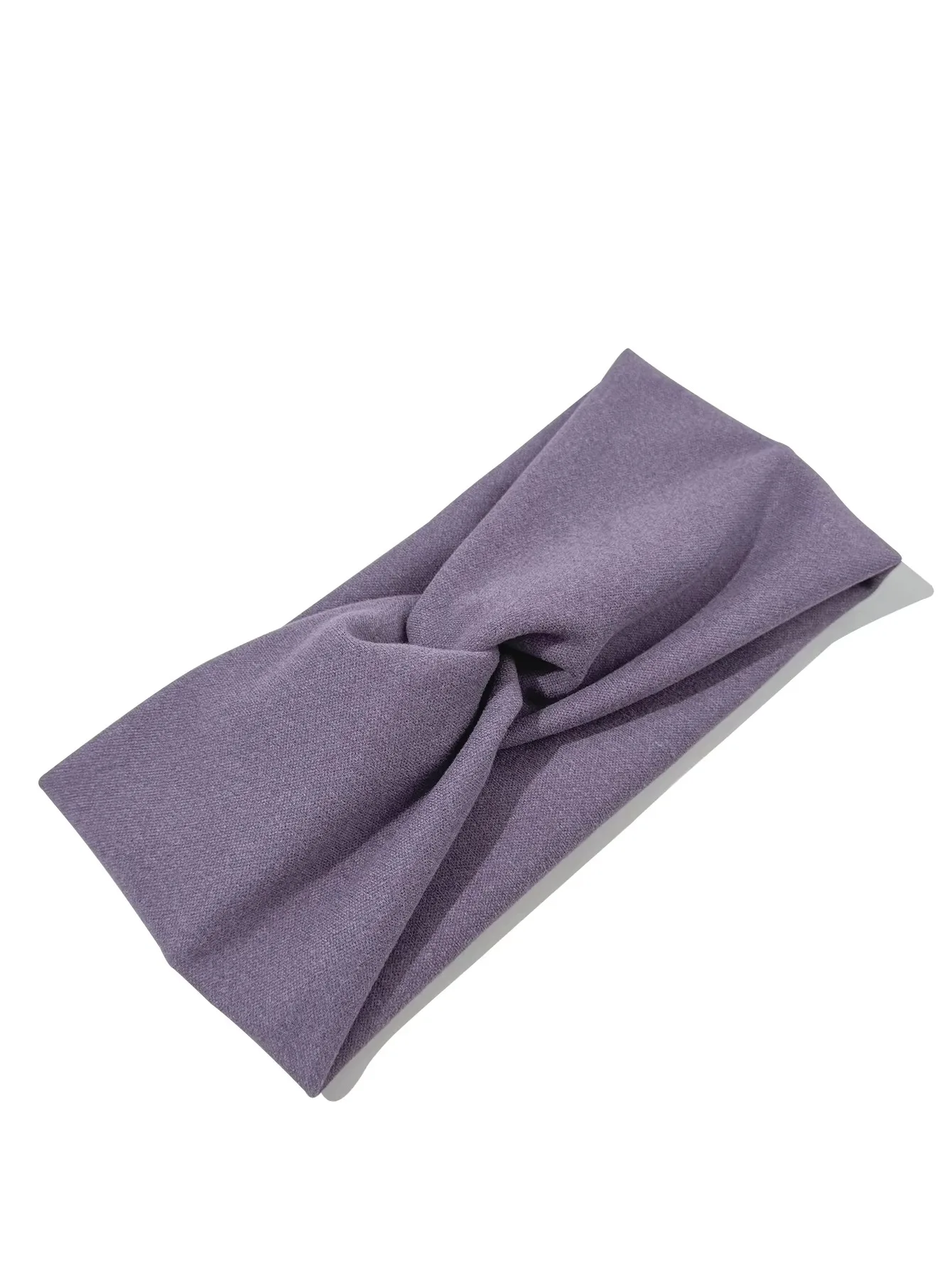 Women's Solid Color Cross Hair Band for Sports Fitness Running Yoga - Casual Comfortable Hairband image 5