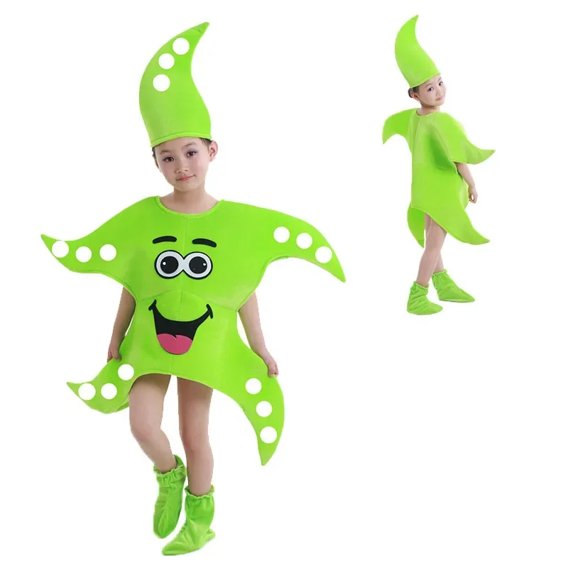 kids adult men halloween party Cosplay Boys Girls Starfish costume Baby Wear sea animal star Stage dance Clothes Dancing suit