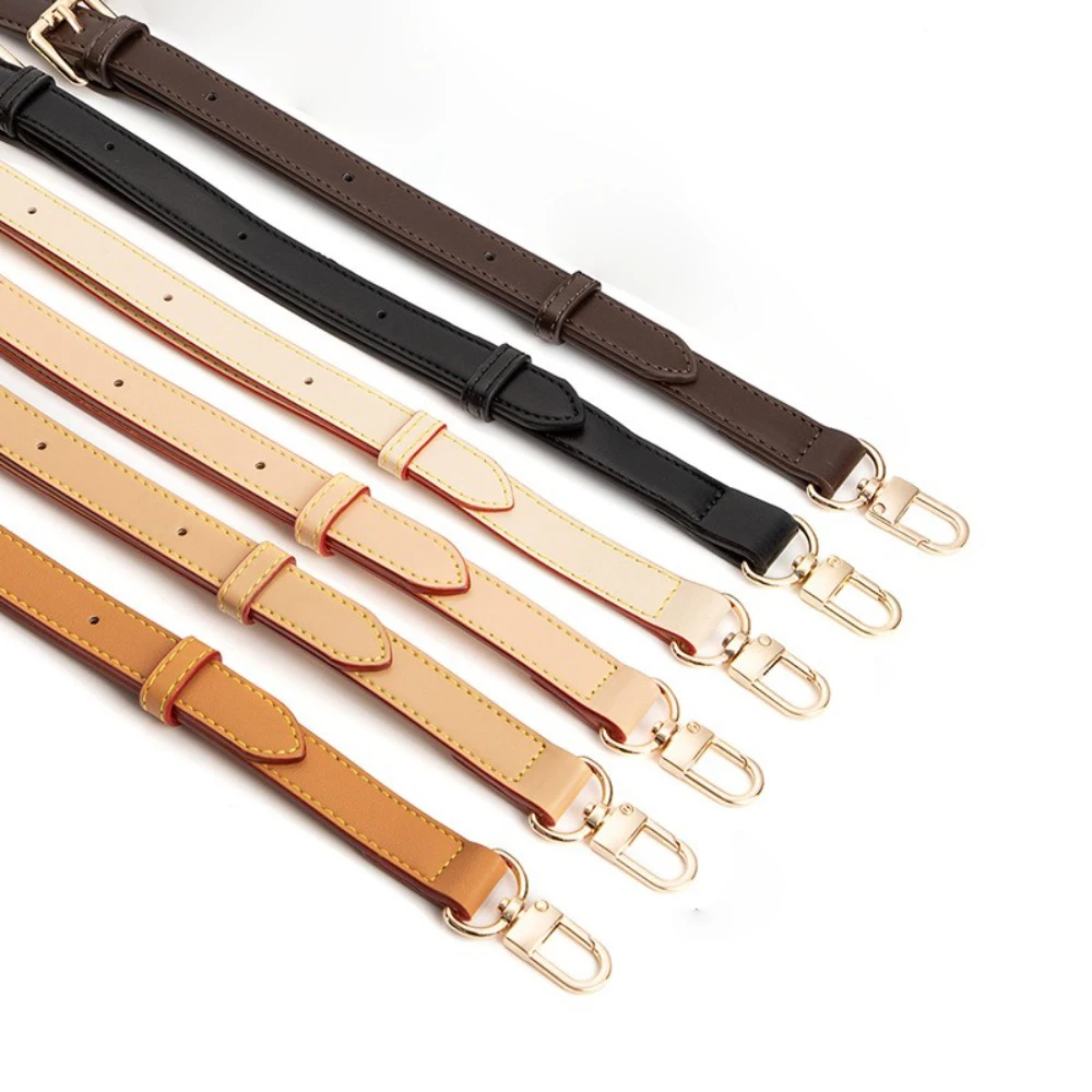 

New Replacement Bag Strap PU Leather DIY Shoulder Strap Punch-free Adjustable Bag Accessories Gift