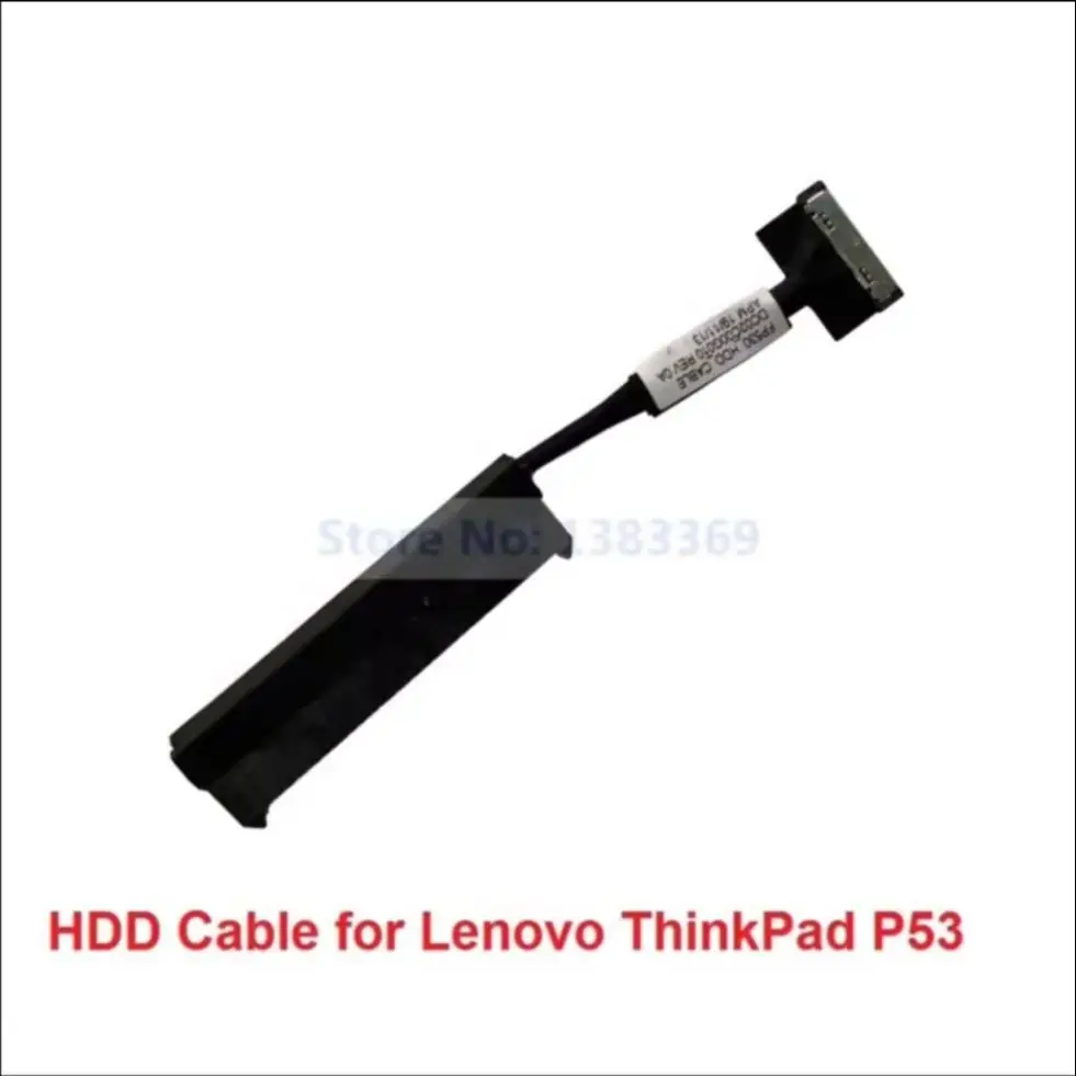 Replacement 2.5 Inch SATA HDD SSD Hard Drive Connector Flex Cable Caddy Bracket Frame for Lenovo ThinkPad P53 FP530 DC02C00G010