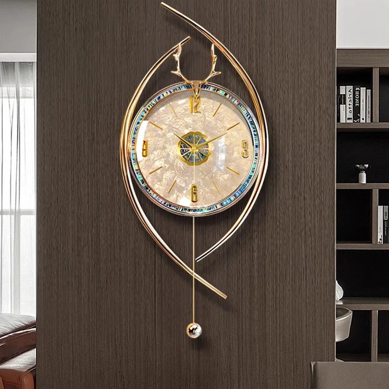 Aesthetic Fashion Wall Watch Creative Design Minimalist Kitchen Interior Wall Watch Nordic Simple Bedrooms Horloge Home Design