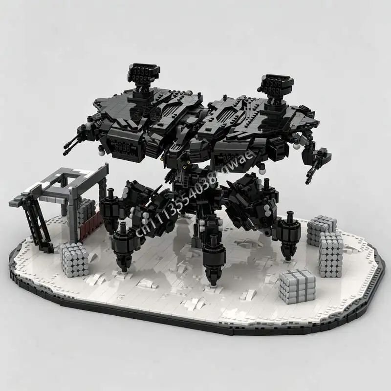 4785 PCS Deathbringer MOC Sci-Fi Robot Model Custom Puzzle DIY Creative Assembly Educational Toy Blocks Gift Collection Display