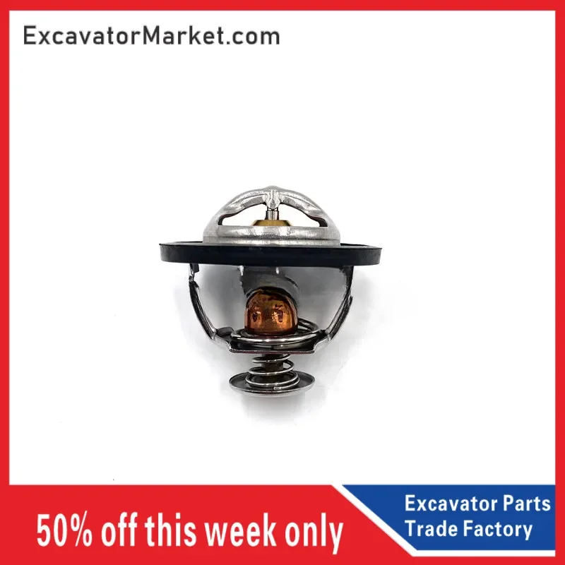 

For high qualty Kubota Excavator V3300/V3600/V3800 1C011-73010 Engine Thermostat Accessories