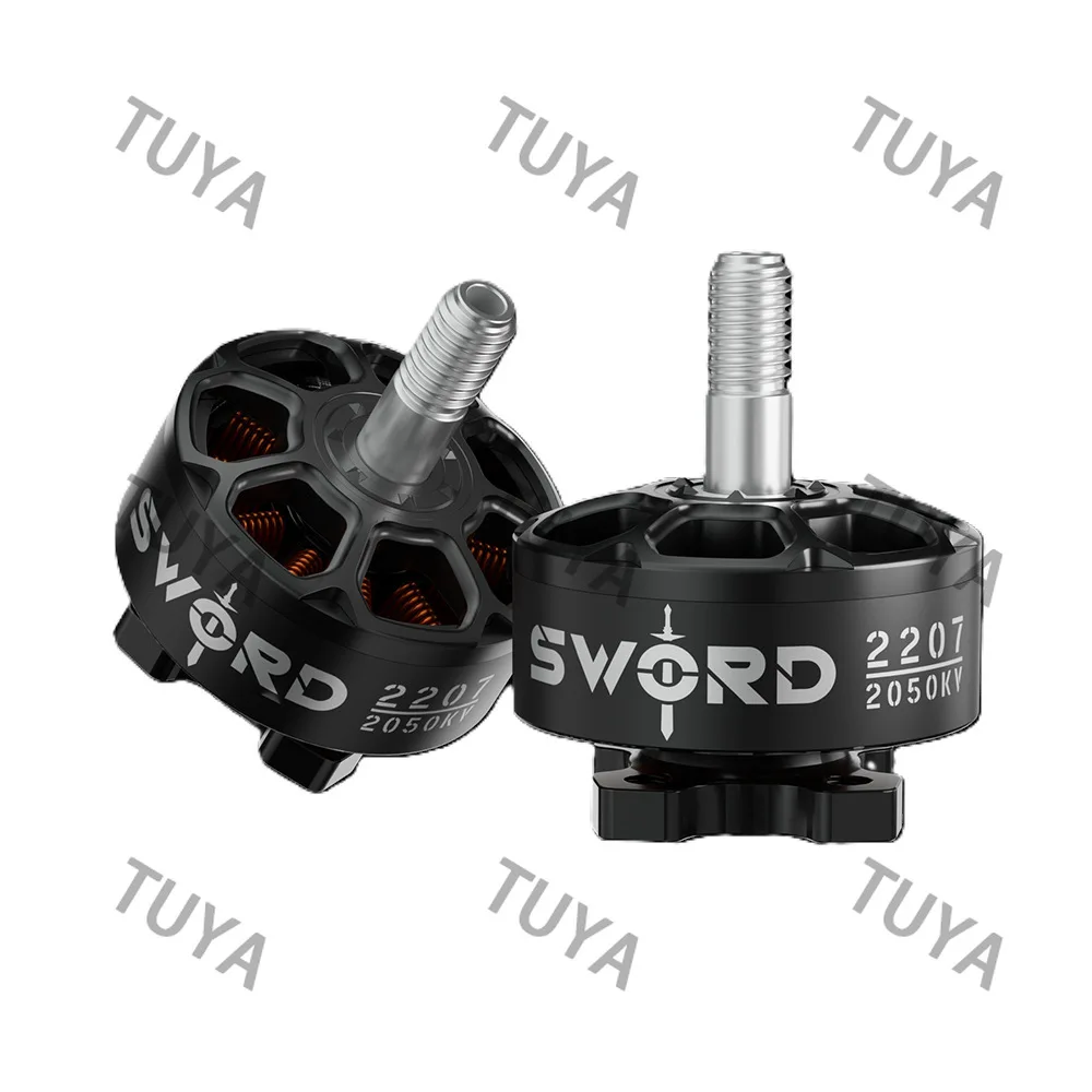 

Бесколлекторный двигатель Sword 2207 1850KV 1950KV 2050KV 6S для 5-дюймового FPV RC гоночного квадрокоптера
