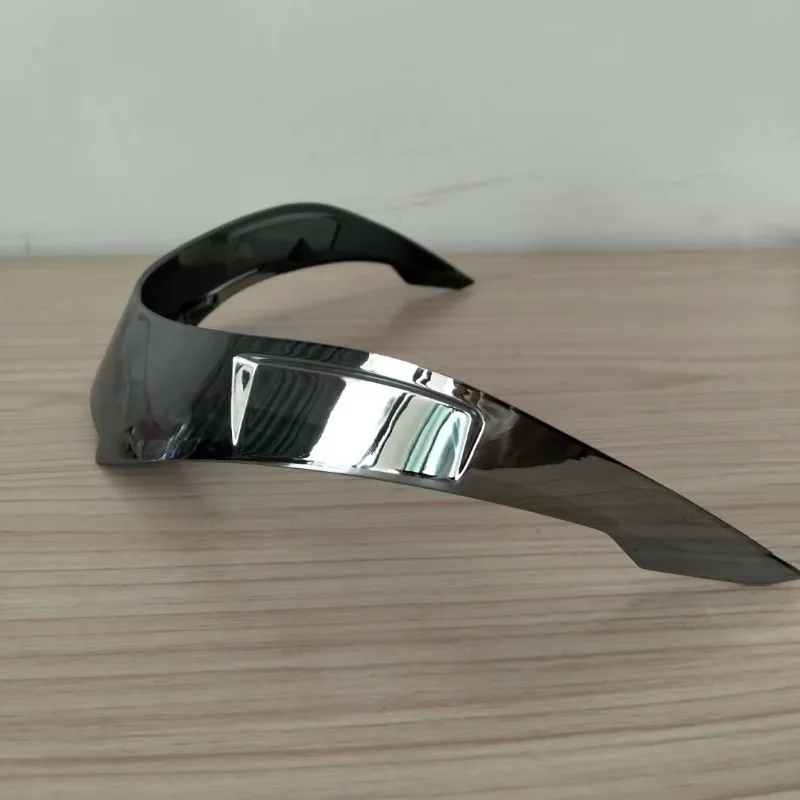 Motorcycle Helmet Big Tail Spoiler Adapted for AGV K6 Helmet Colorful Tail Helmet Accessories Modified Adhesive Spoiler 4