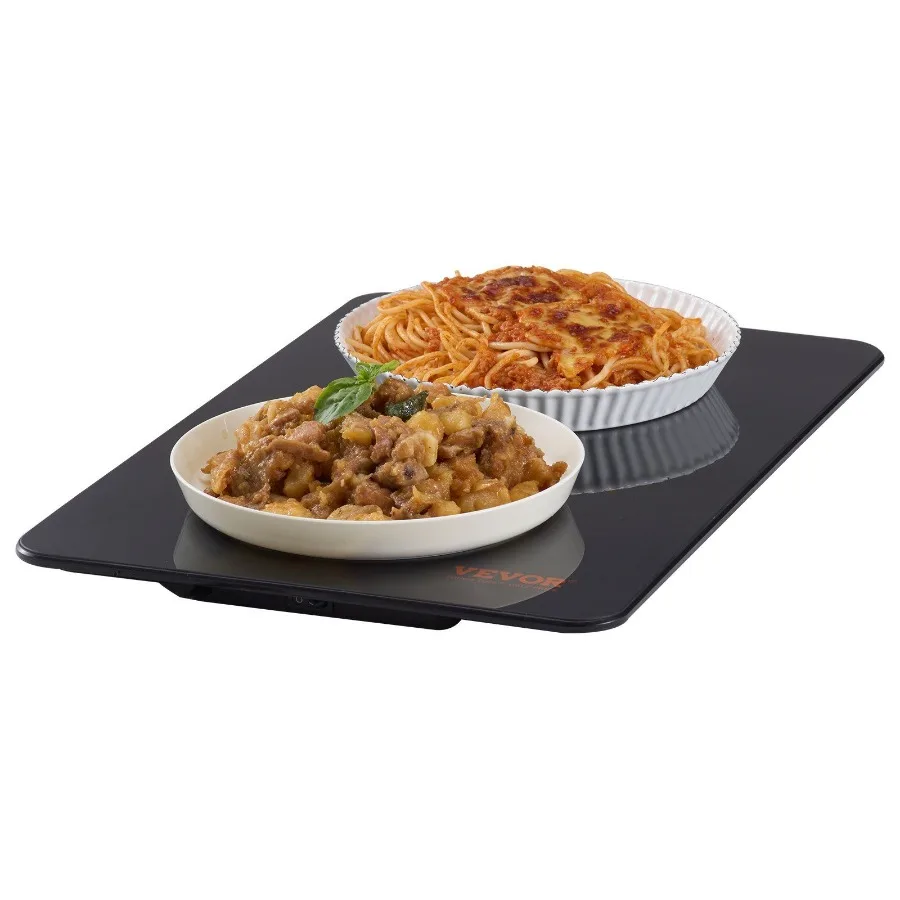 

Electric Warming Tray 16.5 x 11 Portable Tempered Glass Heating Tray Perfect for Dinner Catering House Parties Events Entertai