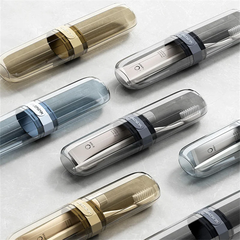 1PC Toothbrush Holder Travel Containers Transparent Portable Toothbrush Case Toothpaste Toothbrush Protect Holder Case Travel