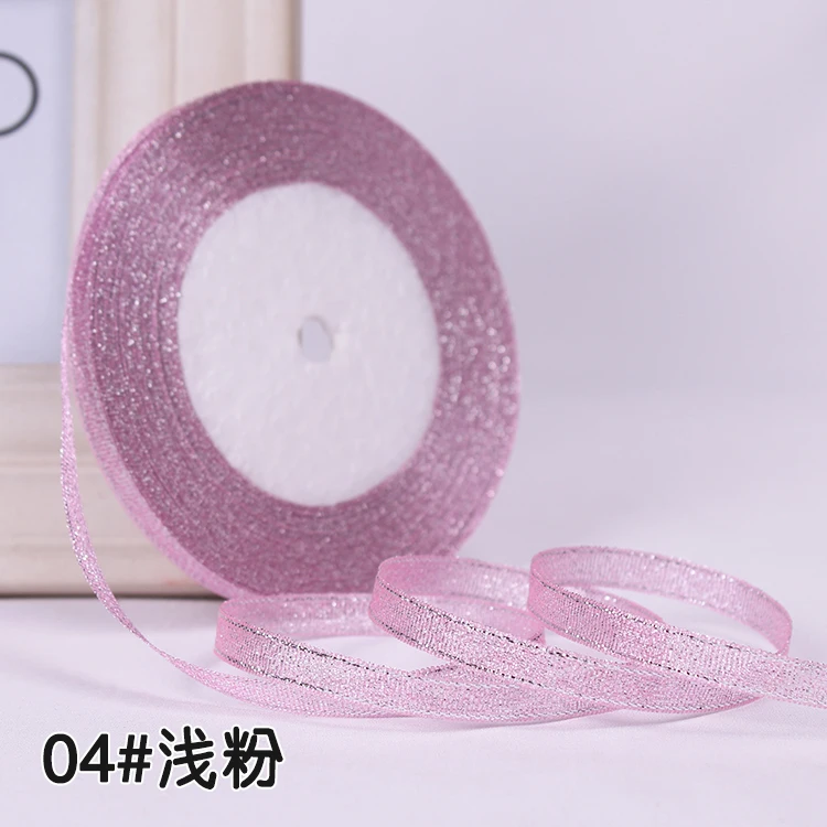 Glitter Satin Ribbon 6