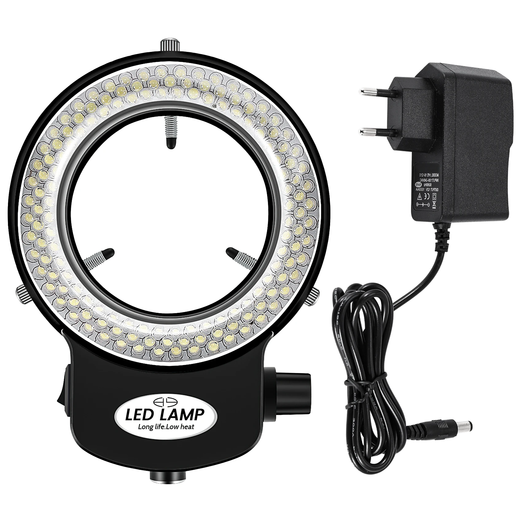 144 LED miniscope ring light ring light 0 - 100% adjustable lamp for miniscope ring light