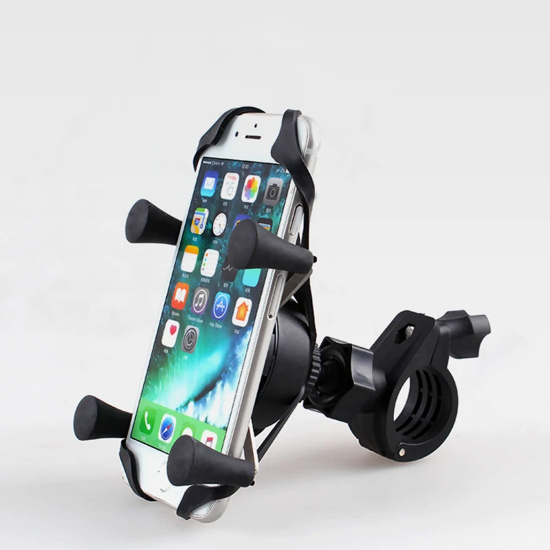 X Grip Waterproof Bracket Motorcycle Motorbike Phone Holder Mount Clamp Mobile Phone Accessories With Two Installation Methods