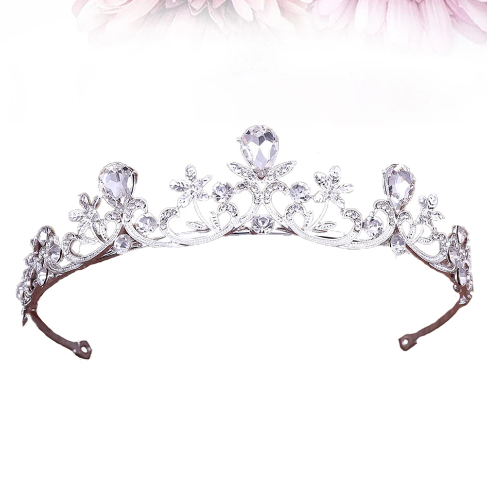 

's Headgear Engagement Headband Hair Accessories Leaf Small Crown