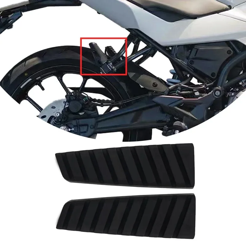 For CFMOTO 250SR-FUN Footrest Rubber Moto Accessories CF Moto 250 SR Pedal Rubber Components CF250 CF250-6 Motorcycle Parts