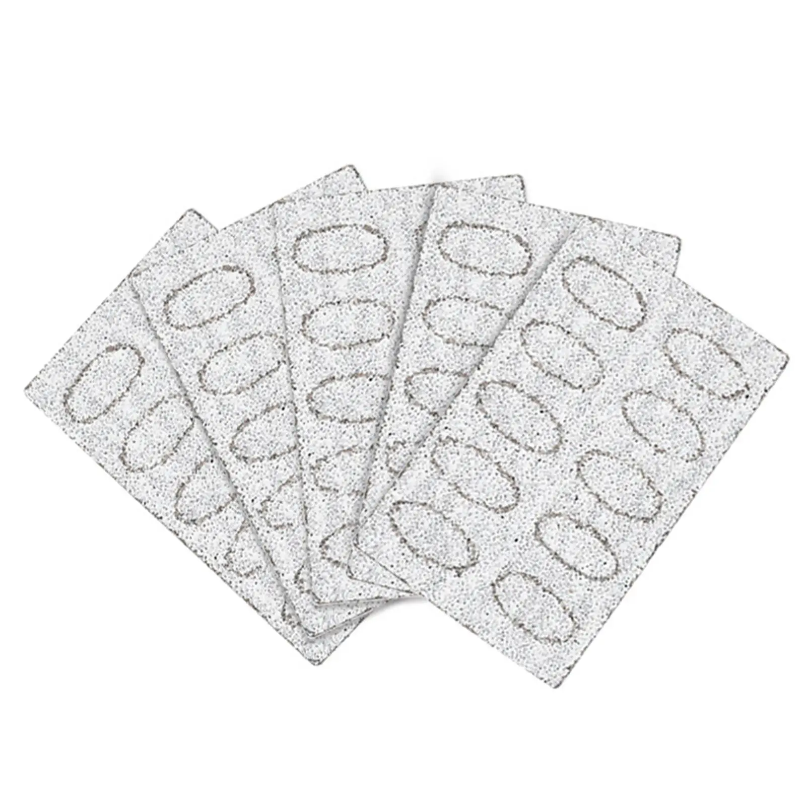 Flake File Pre Polishing Sandpaper Sheets Portable Nail Care Kit for Professional Manicure Tools Set Home and Salon Use