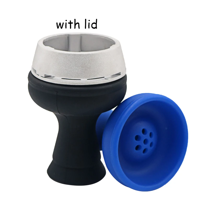 Hookah Silicone Head Bowl With Heat Management Shisha Nargile Sheesha Narguile Chicha Cachimbas Accessories