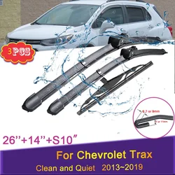 Wiper Blades For Chevrolet Holden Trax Tracker 2013~2019 2015 2016 Front and Rear Windshield Windscreen Wipers Auto Accessories