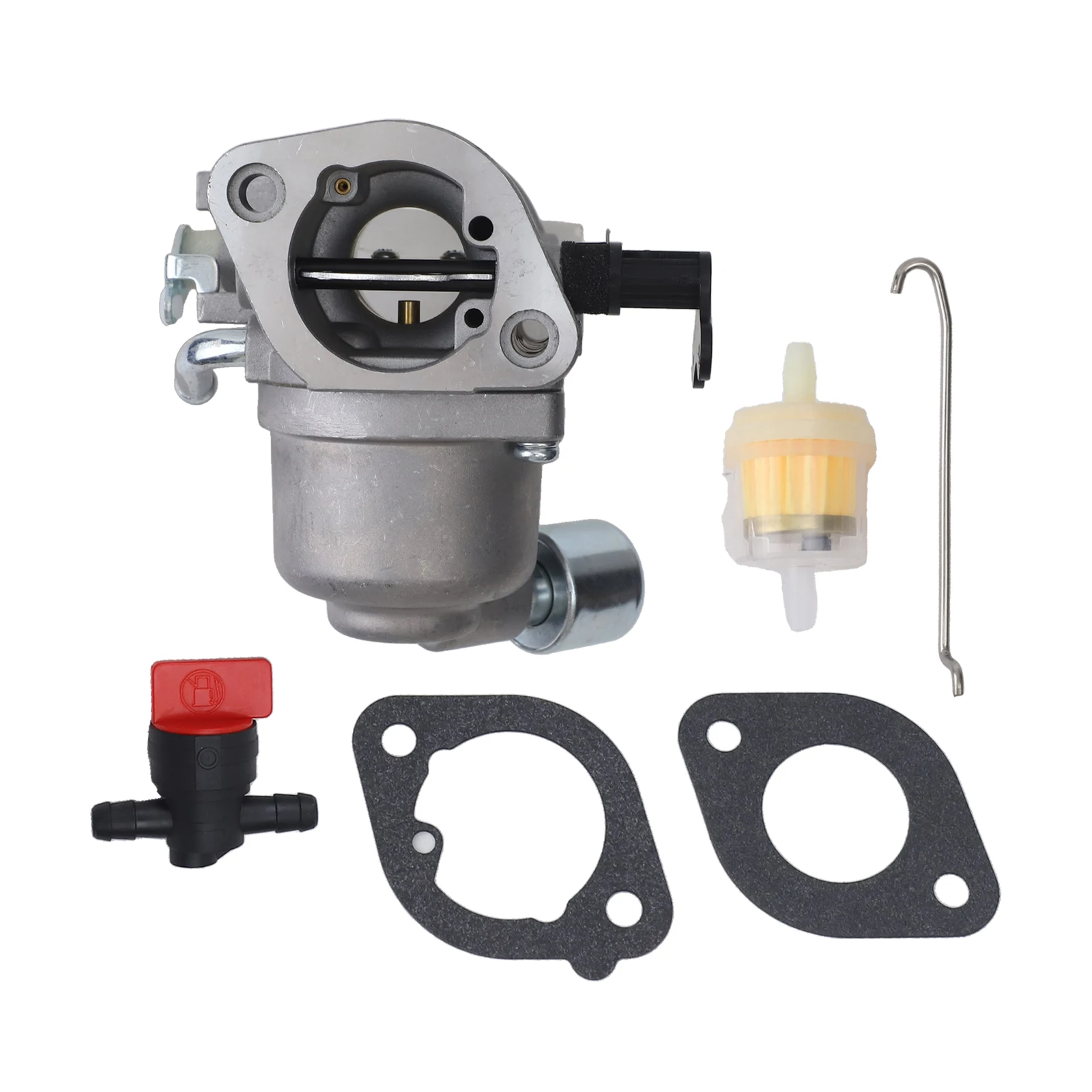 Carburatore per trattore tosaerba per motori Intek modelli per 40N777 e 40N877 set completo con guarnizioni filtro carburante