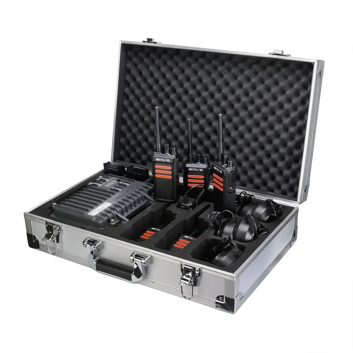 hot salehot saleLong talking distance communication Portable communication kit walkie talkie set repeater carrying box for off r