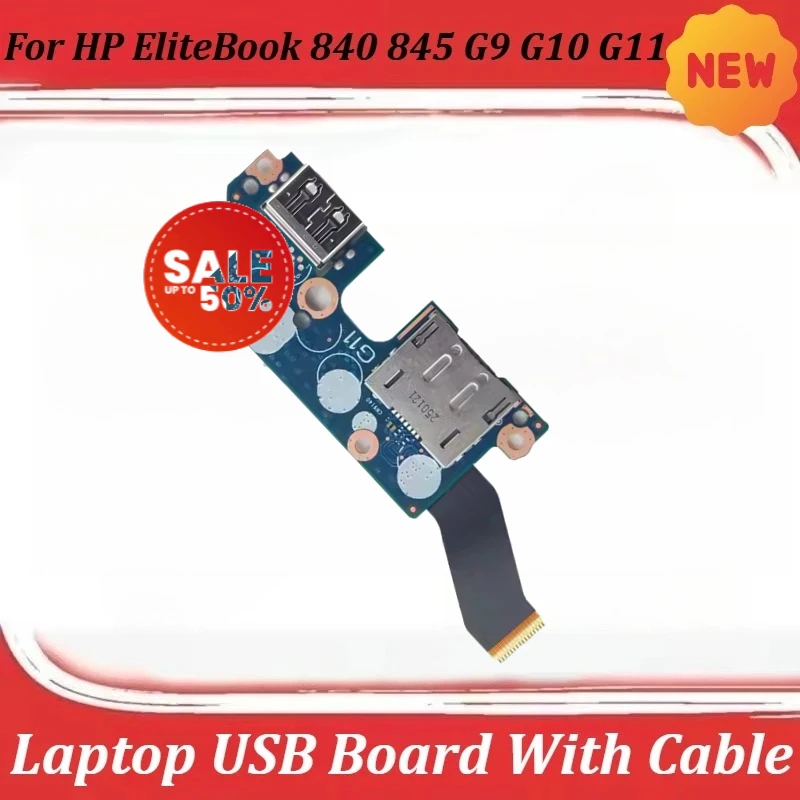 

For HP EliteBook 840 845 G9 G10 G11 Laptop USB Board With Cable
