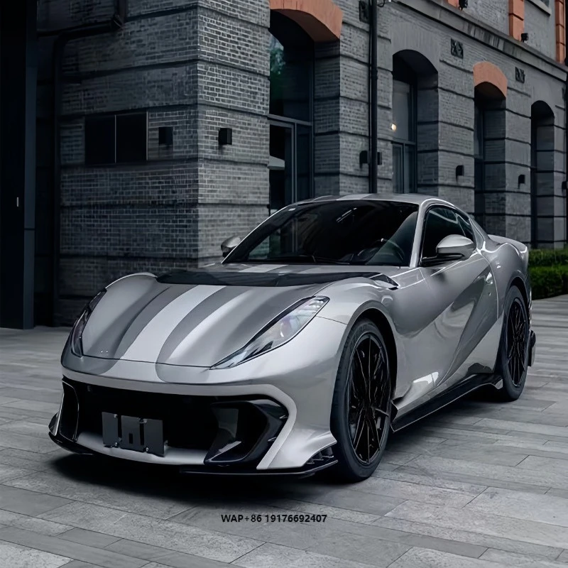 1:1  Mansory Style Aero Kit for 812 Superfast Lightweight Forged Carbon Fiber Front Lip High Performance Body Set