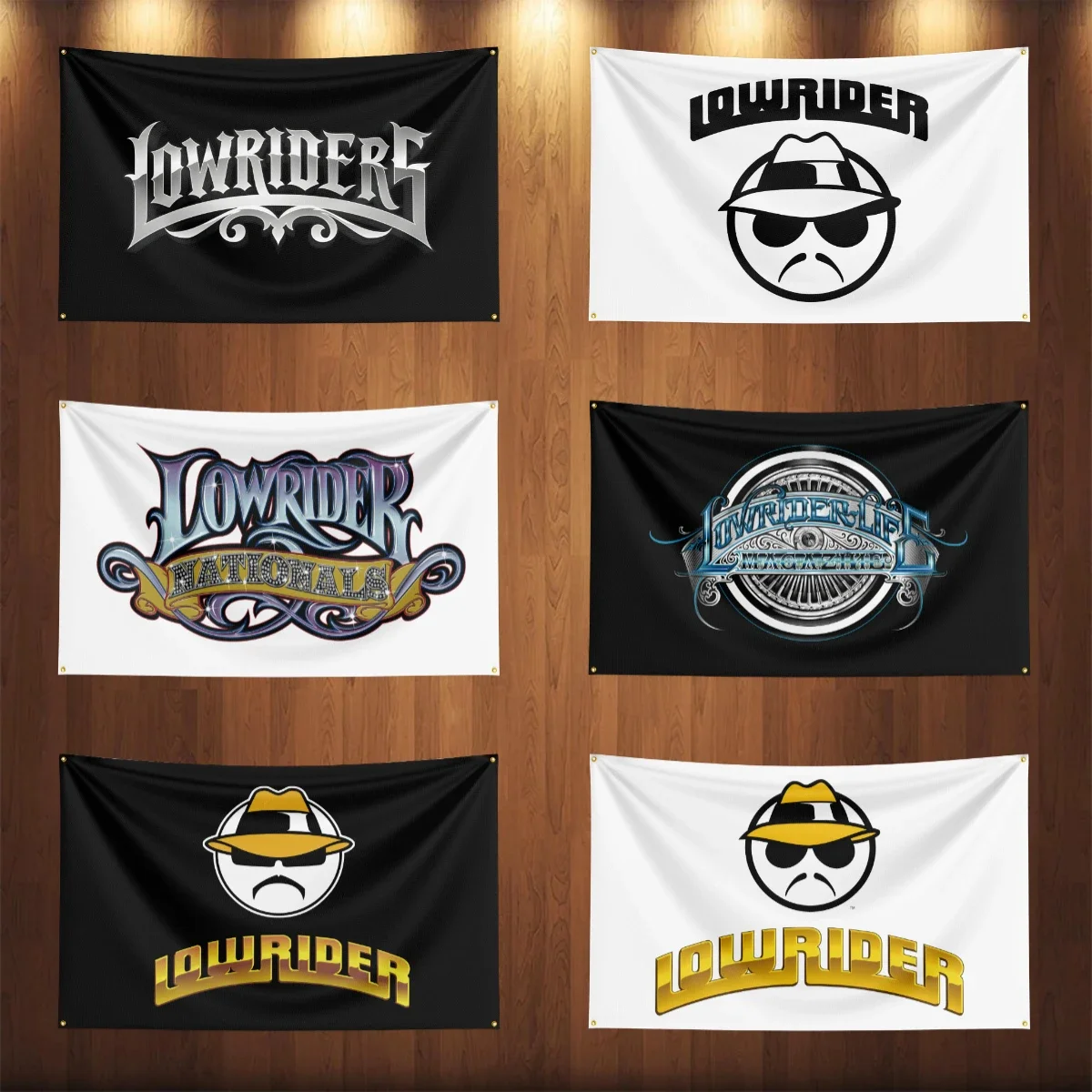 90x150CM Lowriders Truck Car Flag Banner For Car Racing Decoration Poster Tapestry Polyester Outdoor Home