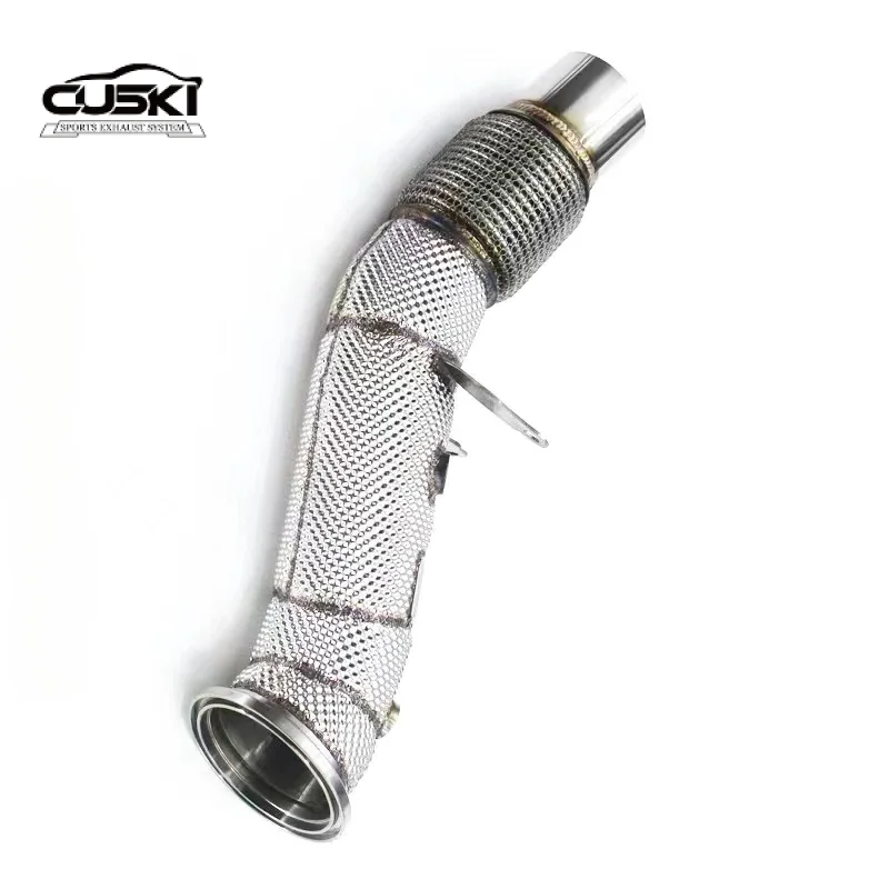 High Flow Automotive Exhaust Modification Parts--Performance Exhaust Downpipe For BMW 425i 430i B48 Engine 2.0T car exhaust duct