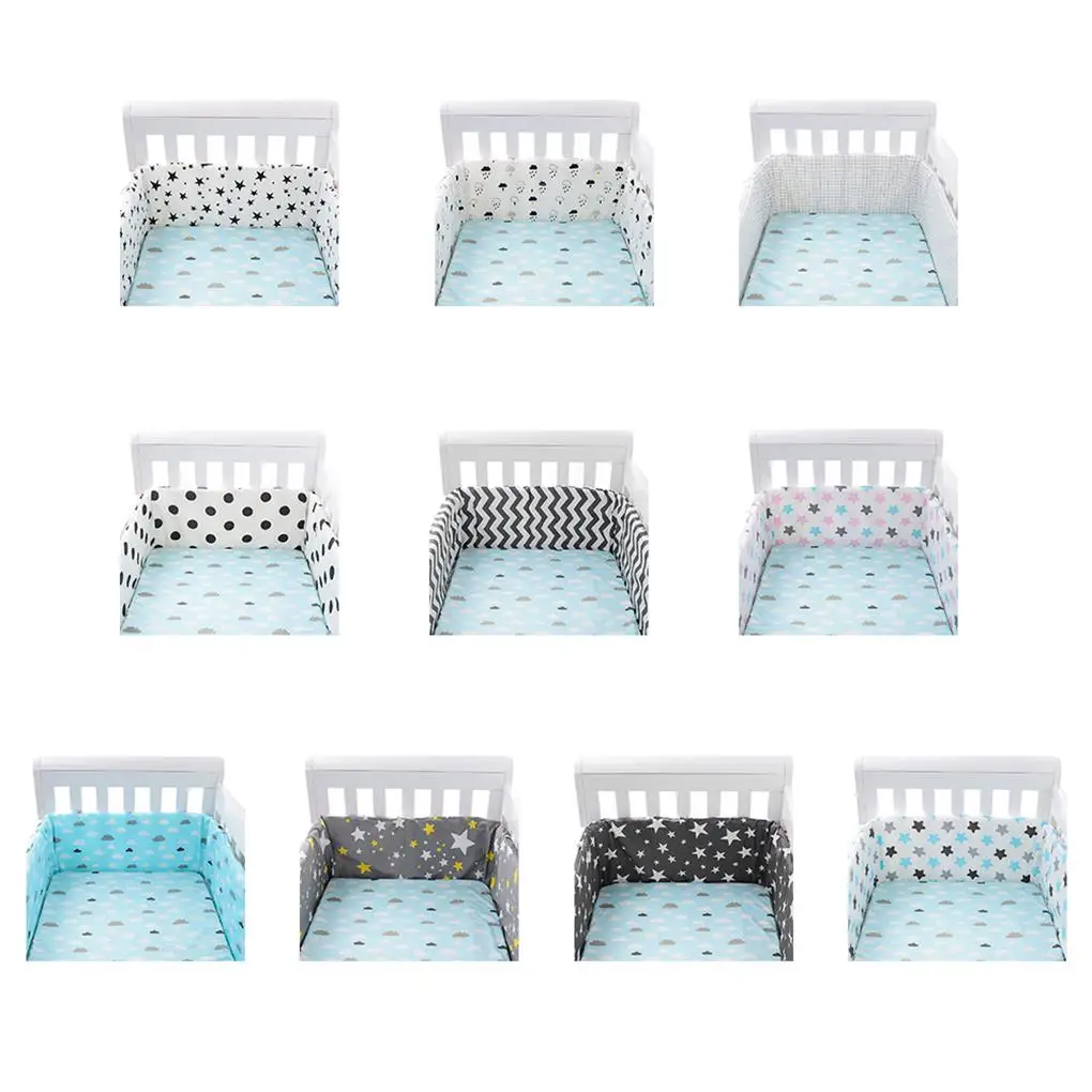 Cushion Bumper No Falling Protective Function Anti-collision Guard Infant Accessories Anti-pinch Cloth Bumpers  Potted