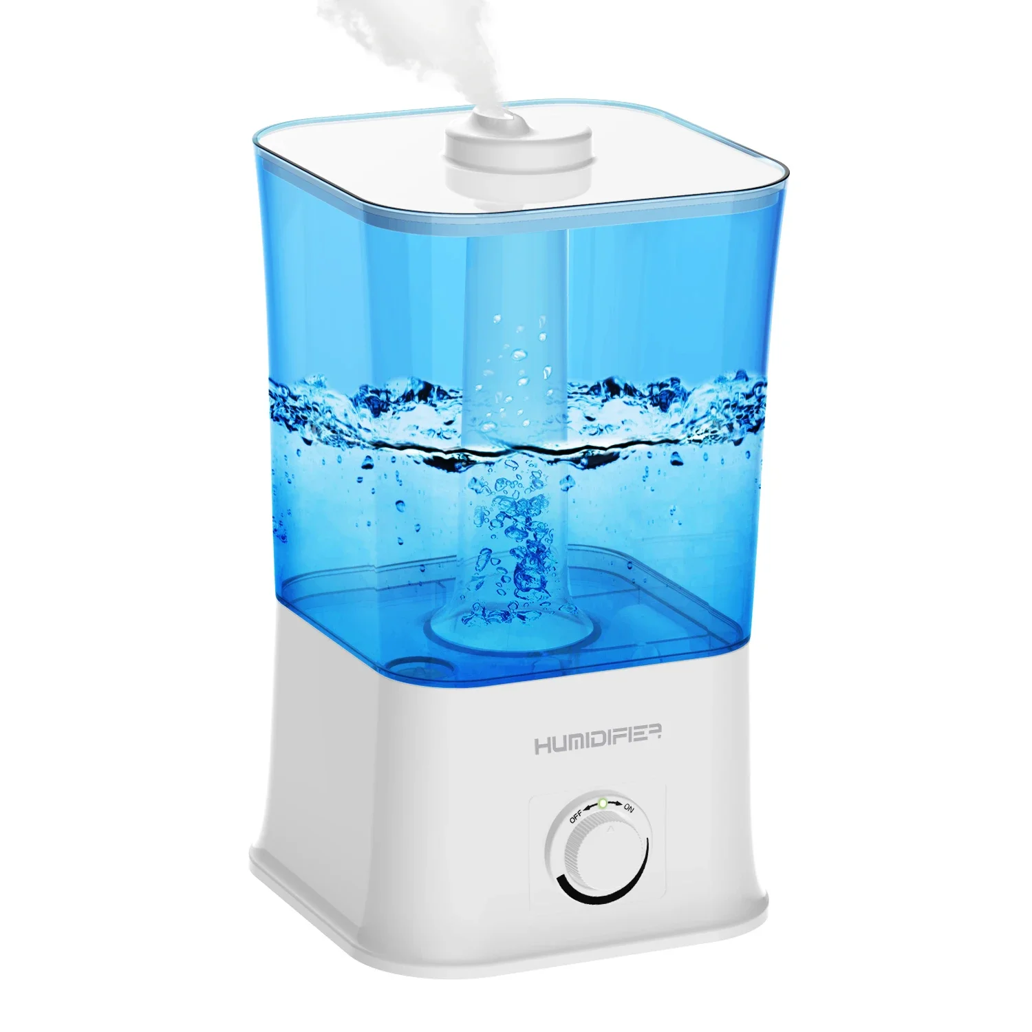 Humidifiers for Bedroom, 4L Ultrasonic Cool Mist Humidifiers for Baby, Large-capacity Air Humidifier Running All Day