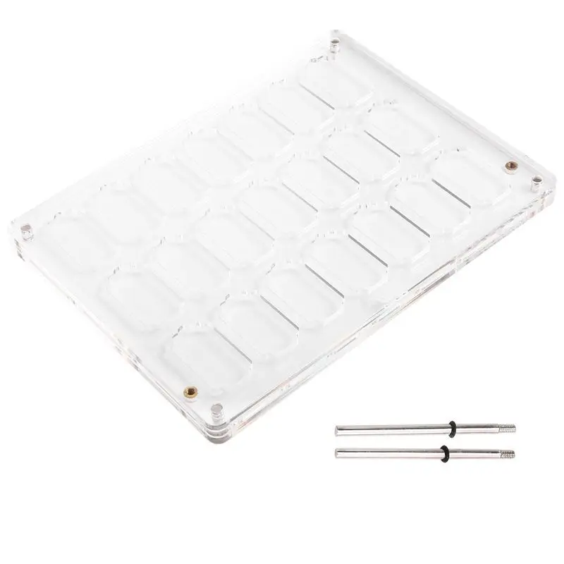 

A28Q-Защитный акриловый футляр для картриджей Nintendo Switch, прозрачный защитный чехол для игровых карт