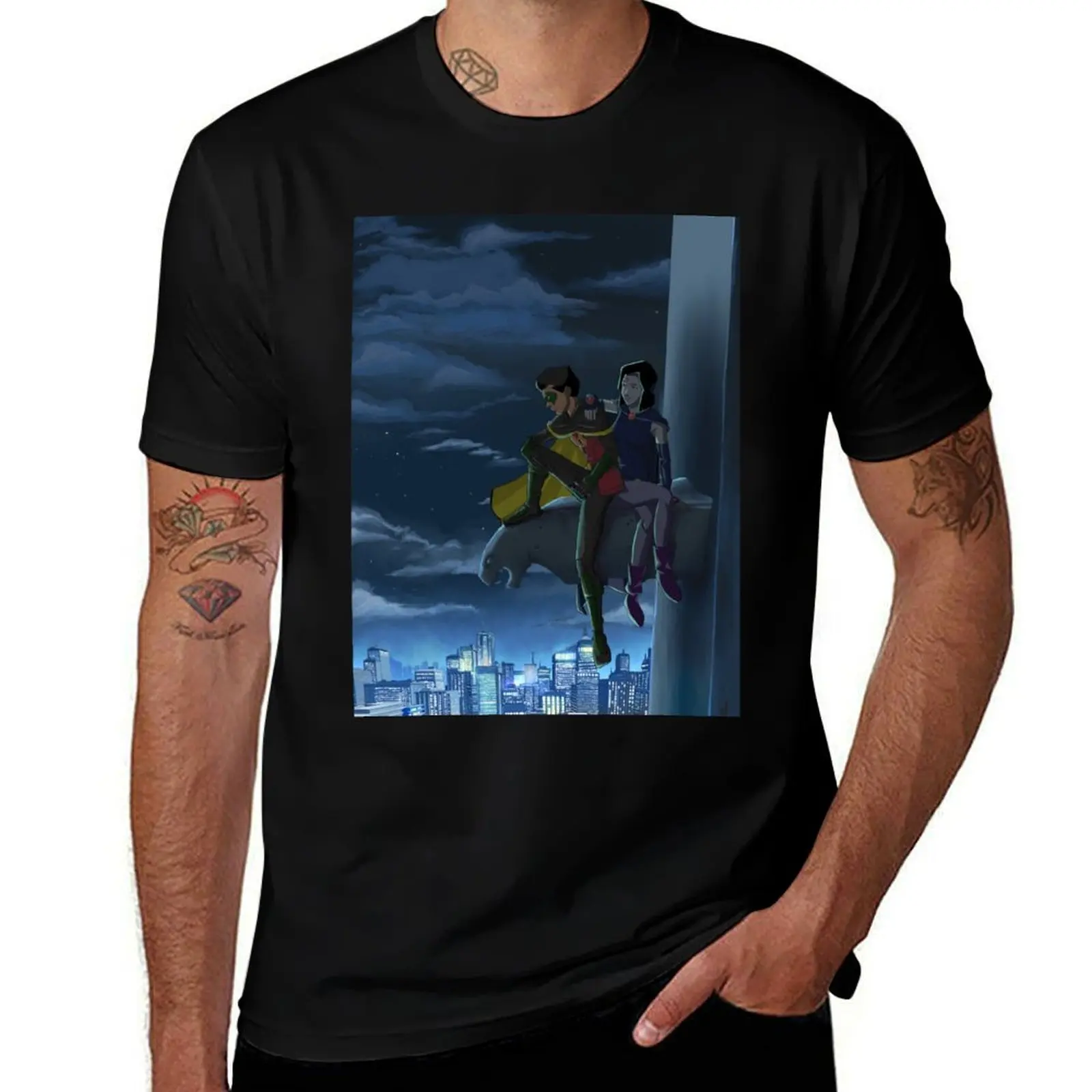 Robin and Raven T-Shirt man t shirts high quality luxury brand T-Shirt