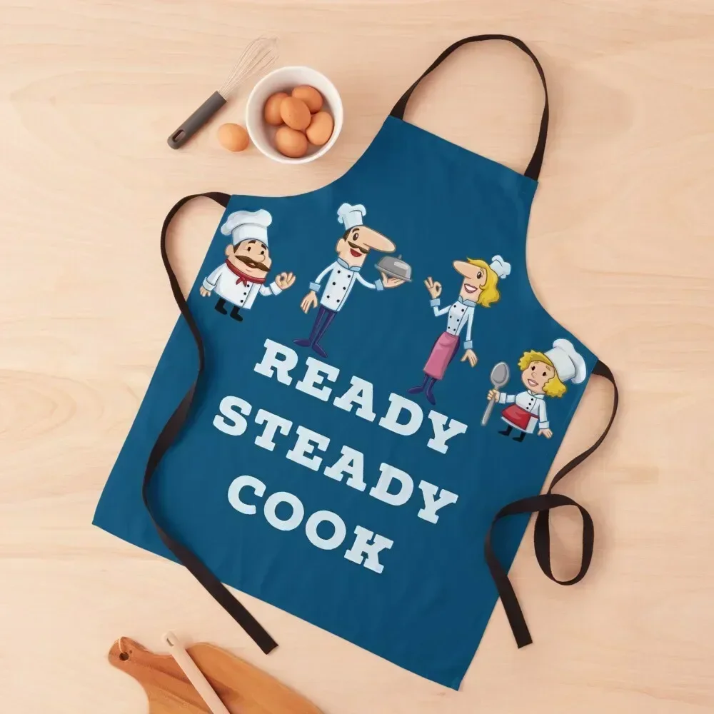 

ready steady cook Apron Womens Dresses Cute Kitchen for kitchen useful kitchen gadgets Apron